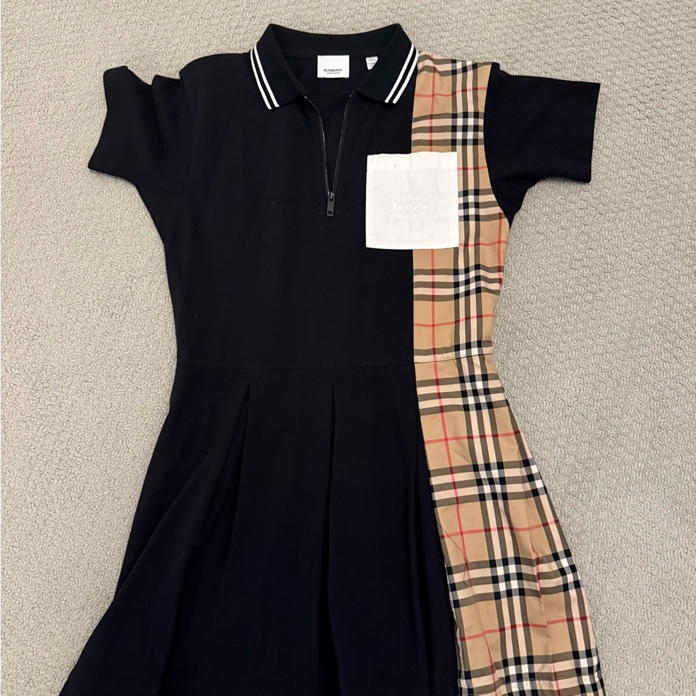 Burberry dress girls size 12, like new condition